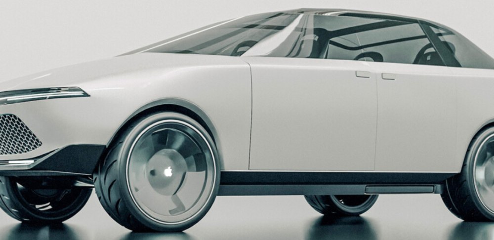 11Rendering immaginario di uno dei prototipi di Apple Car